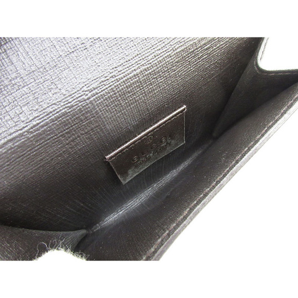 Gucci GG Double Hook Wallet Ribbon Heart Beige - Picture 9 of 9